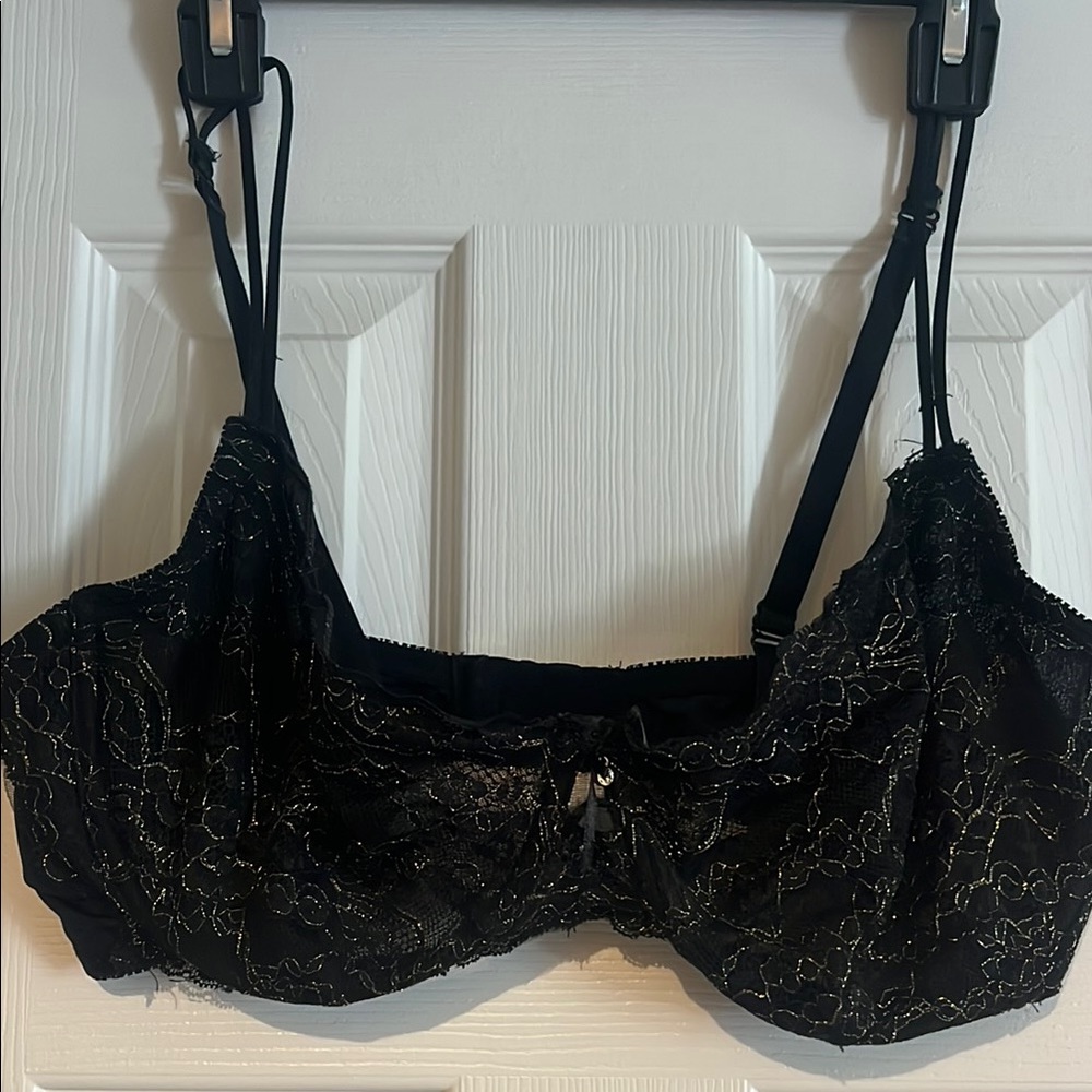 Elegant Black Lace Bra